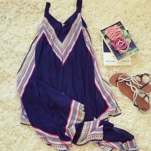 Maxi handkerchief dress